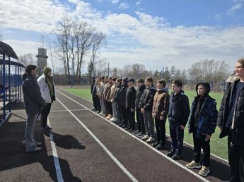 Сдача нормативов ГТО обучающимися МОБУ Бурейская СОШ 